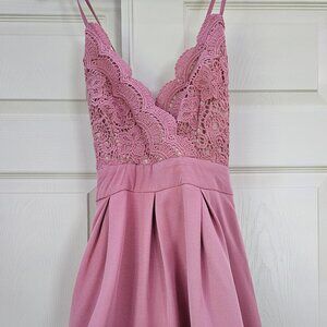 Mini Laced Top Dress